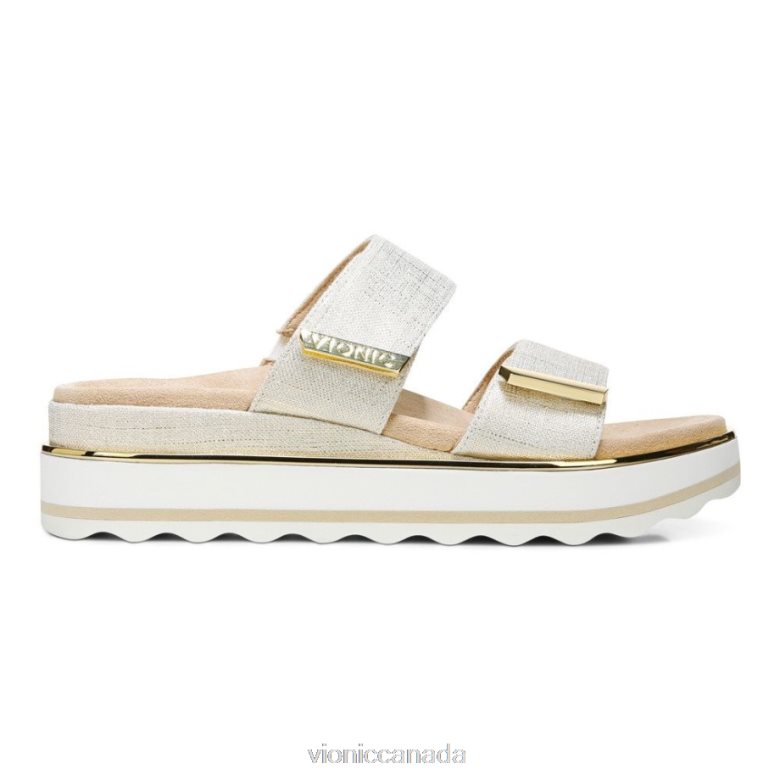 Vionic Brandie Flatform Sandal 464266303 Marshmallow Vionic boots canada