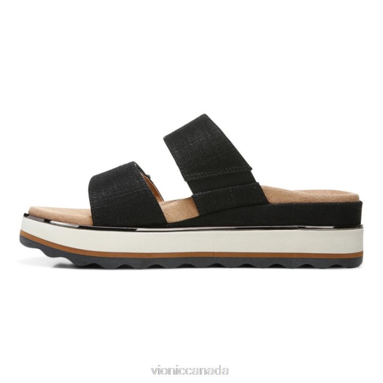 Vionic Brandie Flatform Sandal 464266304 Onyx Vionic calgary
