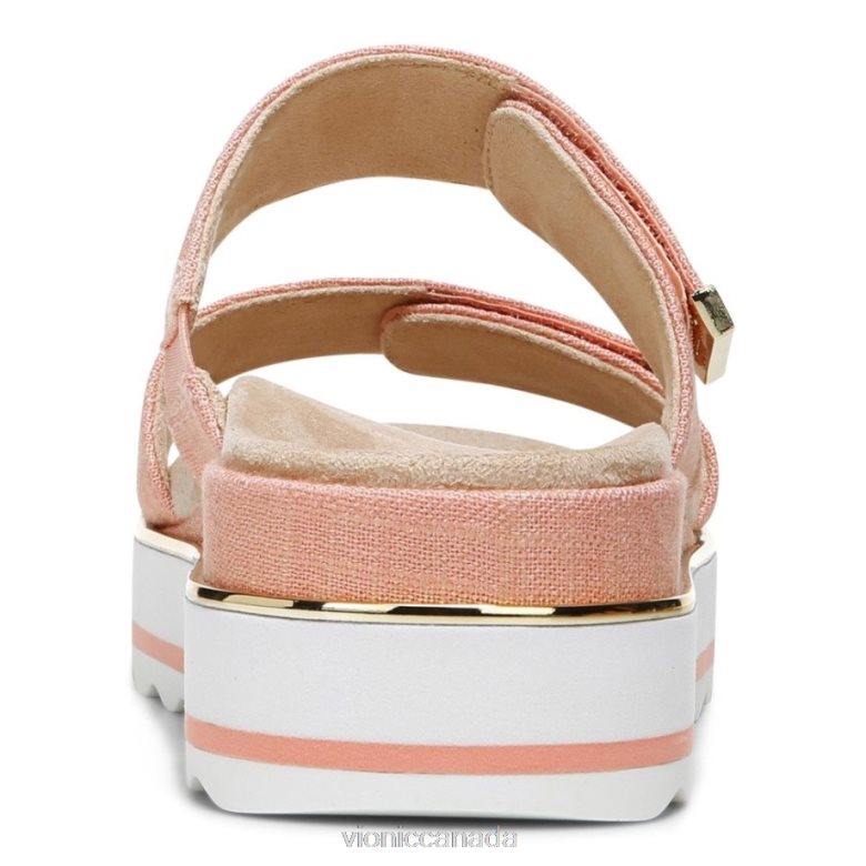 Vionic Brandie Flatform Sandal 464266305 Papaya Vionic shoes calgary