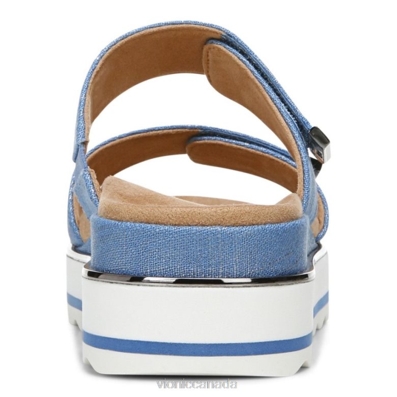 Vionic Brandie Flatform Sandal 464266306 Vallarta Blue Vionic sandals canada