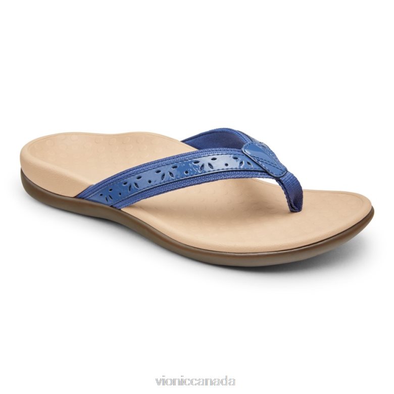 Vionic Casandra Toe Post Sandal 46426670 Indigo Vionic calgary
