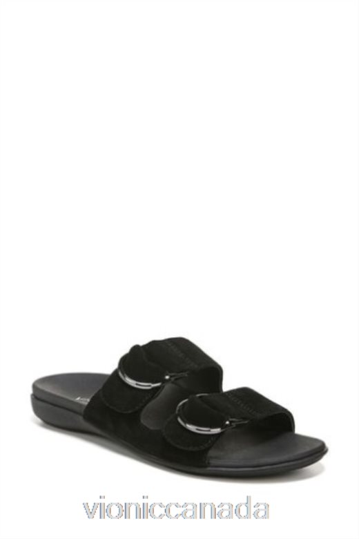 Vionic Corlee Black Slides 4642661516Vionic boots canada