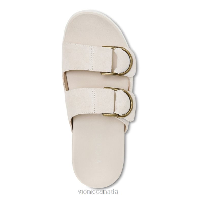 Vionic Corlee Slide Sandal 4642661423 Cream Vionic canada shoes