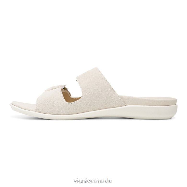 Vionic Corlee Slide Sandal 4642661423 Cream Vionic canada shoes