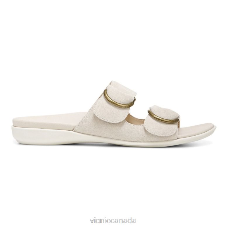 Vionic Corlee Slide Sandal 4642661423 Cream Vionic canada shoes