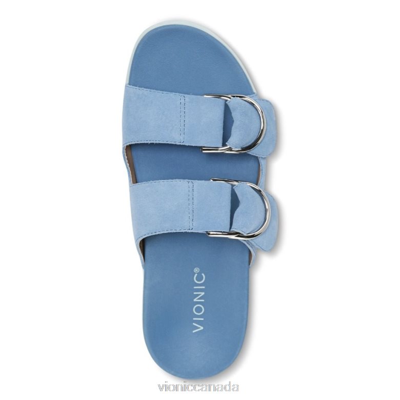 Vionic Corlee Slide Sandal 4642661424 Sky Vionic canada sale