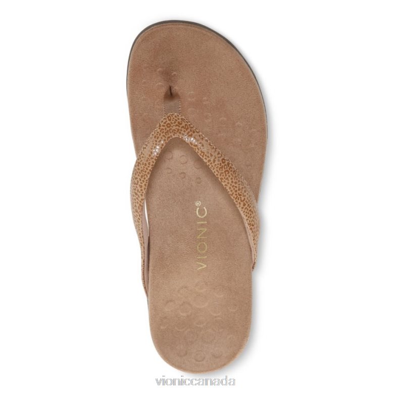 Vionic Dillon Toe Post Sandal 4642661367 Toasted Nut Vionic canada shoes