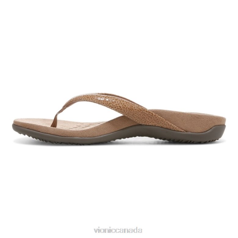 Vionic Dillon Toe Post Sandal 4642661367 Toasted Nut Vionic canada shoes