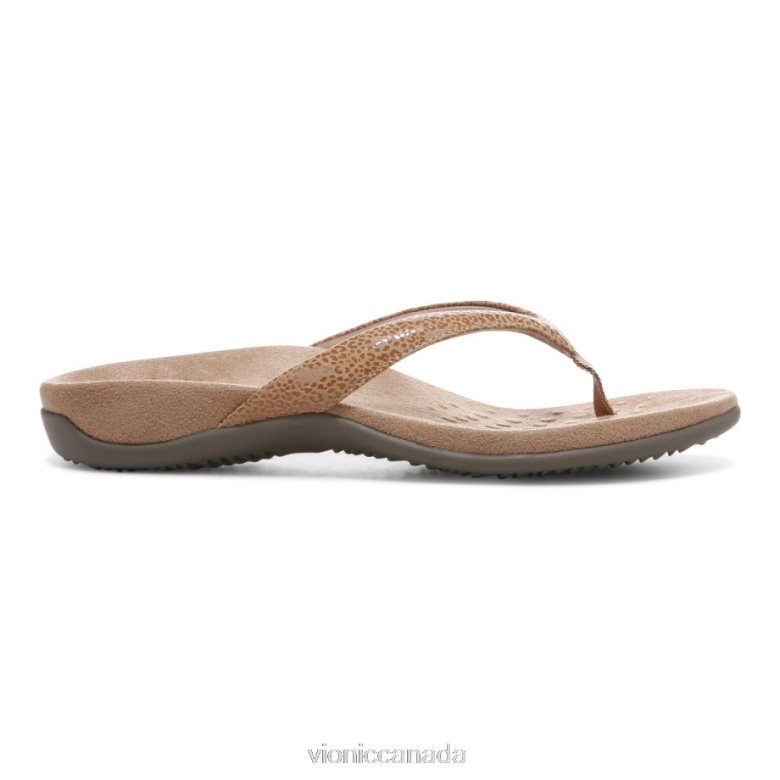 Vionic Dillon Toe Post Sandal 4642661367 Toasted Nut Vionic canada shoes