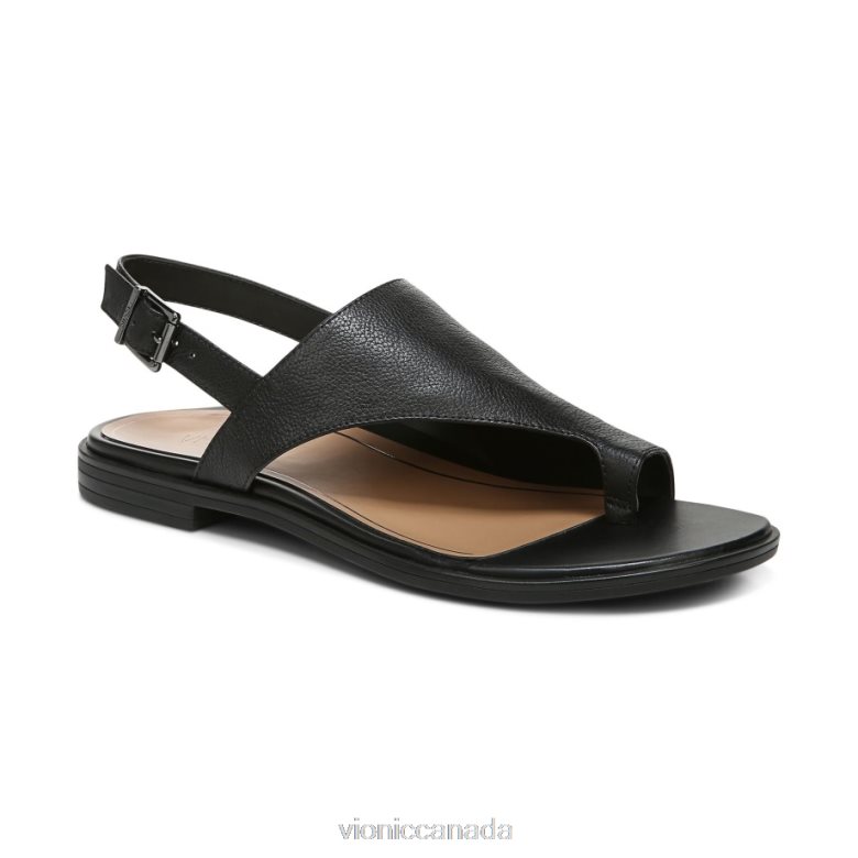Vionic Ella Backstrap Sandal 46426696 Black Vionic sandals canada