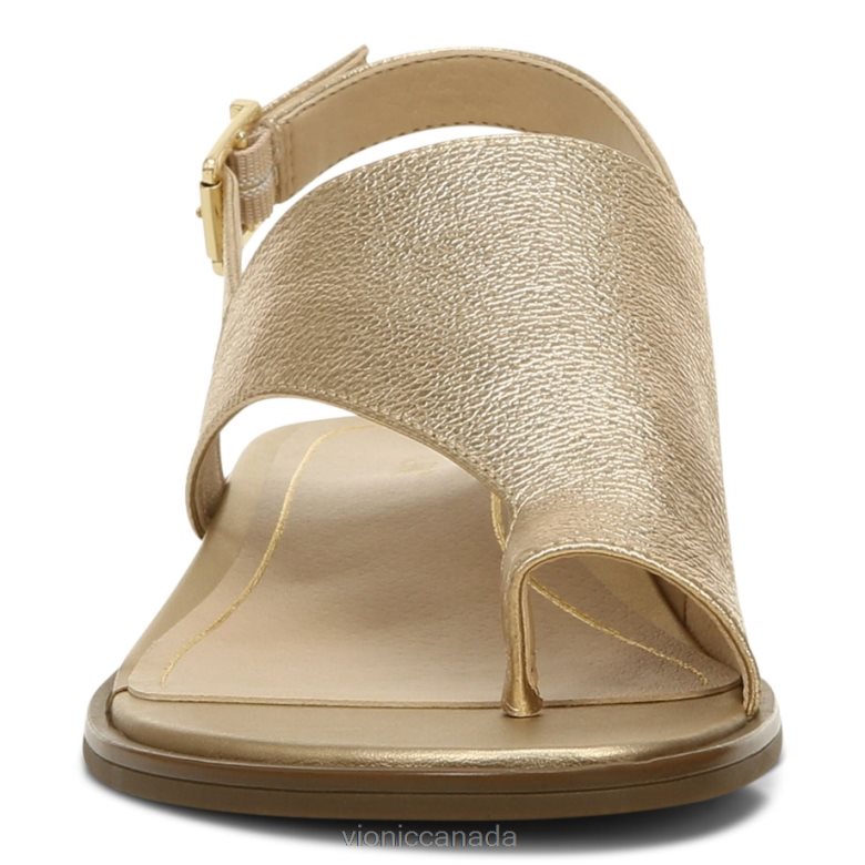 Vionic Ella Sandal 4642661318 Gold Metallic Vionic sneakers