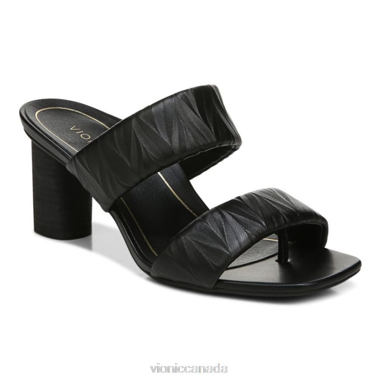Vionic Emaline Heeled Sandal 464266354 Black Vionic canada sale