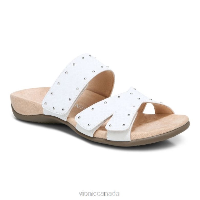 Vionic Indie Slide Sandal 464266391 White Vionic canada shoes