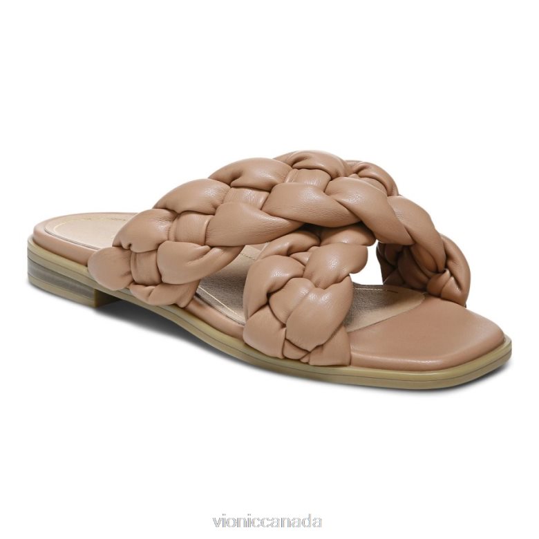 Vionic Kalina Slide Sandal 4642661284 Macaroon Vionic shoes calgary