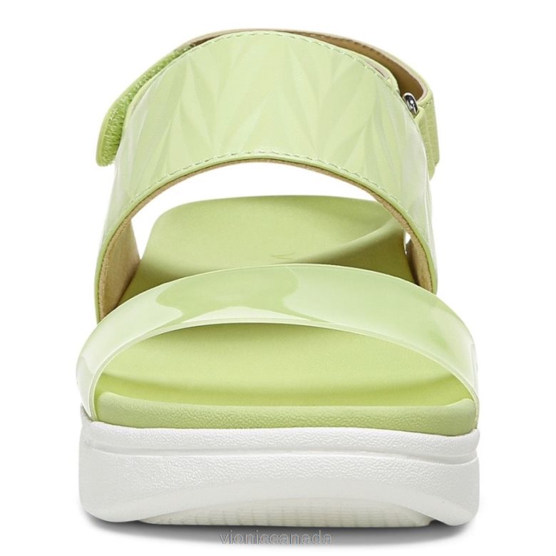 Vionic Karleen Platform Sandal 464266424 Pale Lime Vionic shoes calgary