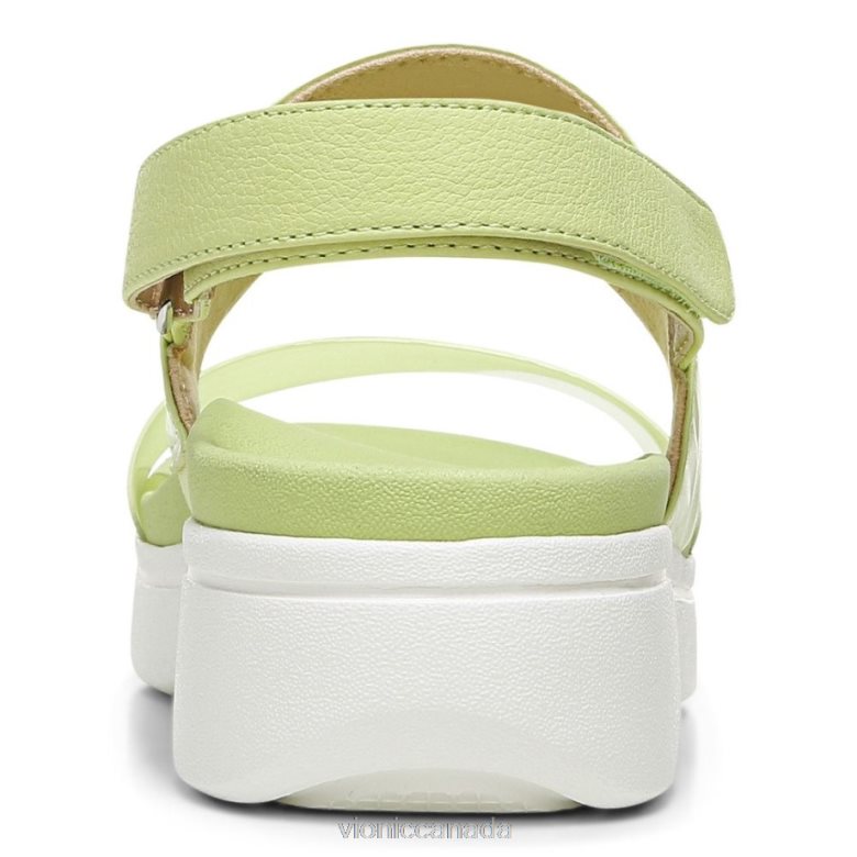 Vionic Karleen Platform Sandal 464266424 Pale Lime Vionic shoes calgary