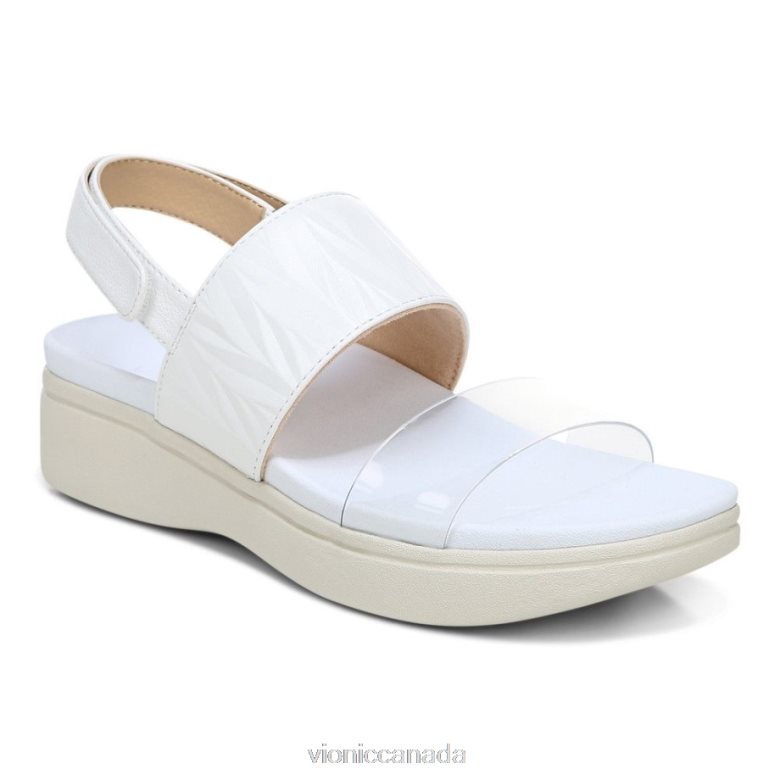Vionic Karleen Platform Sandal 464266425 White Vionic sandals canada
