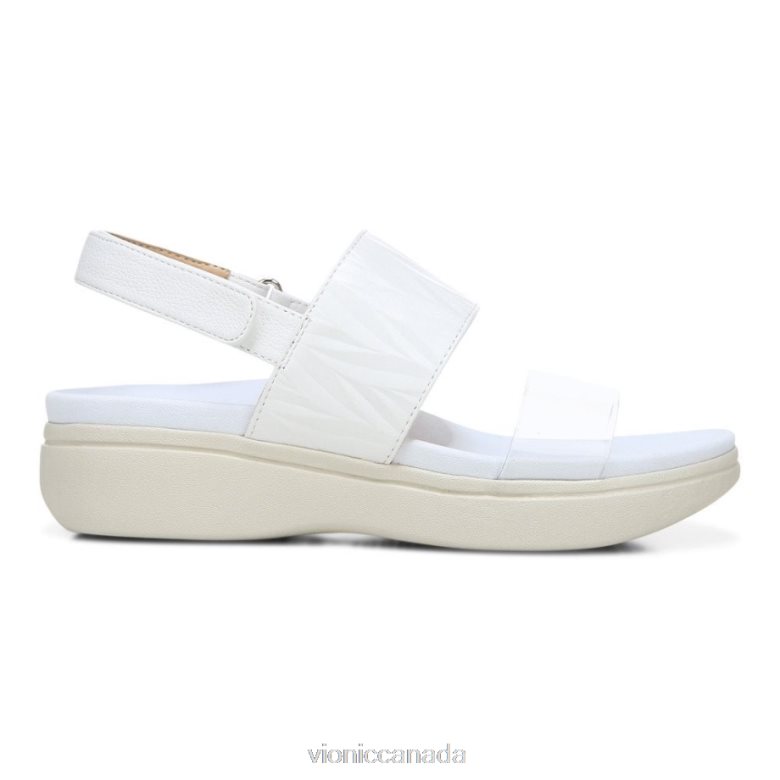 Vionic Karleen Platform Sandal 464266425 White Vionic sandals canada