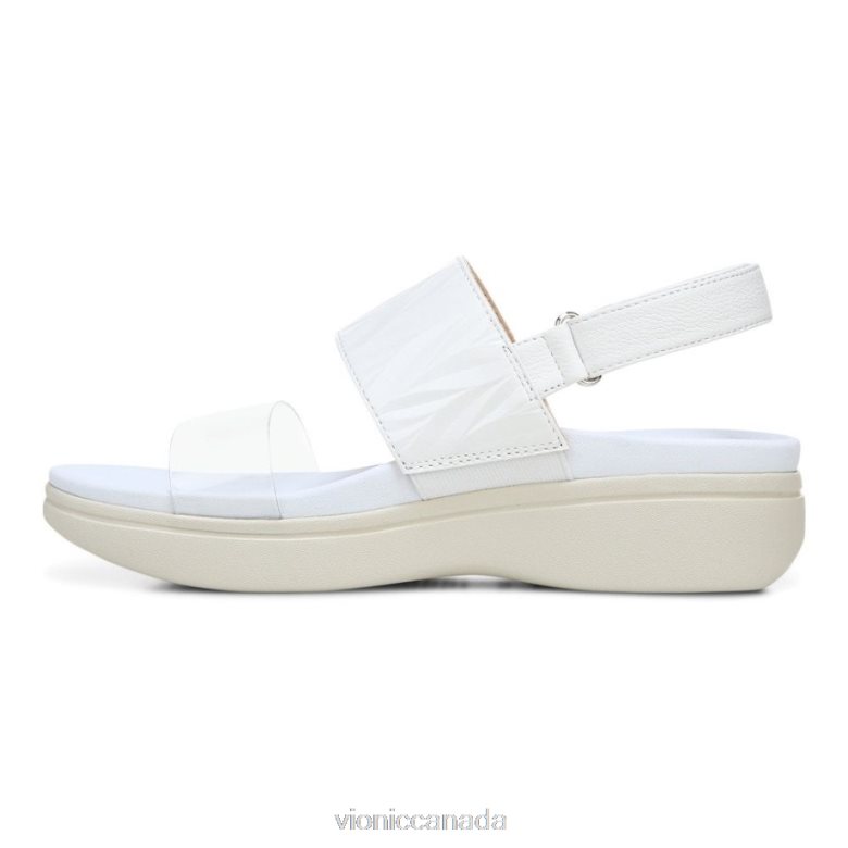 Vionic Karleen Platform Sandal 464266425 White Vionic sandals canada