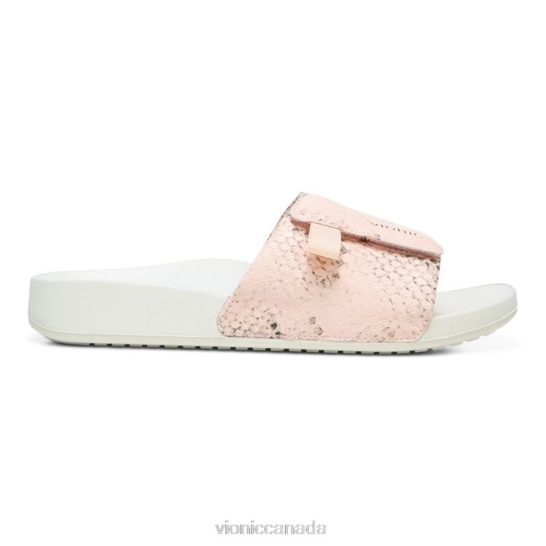 Vionic Keira Slide Sandal 464266159 Pale Blush Vionic sandals canada