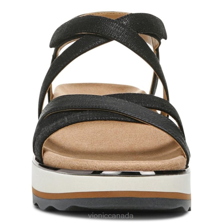 Vionic Kellyn Flatform Sandal 464266433 Black Vionic canada sale