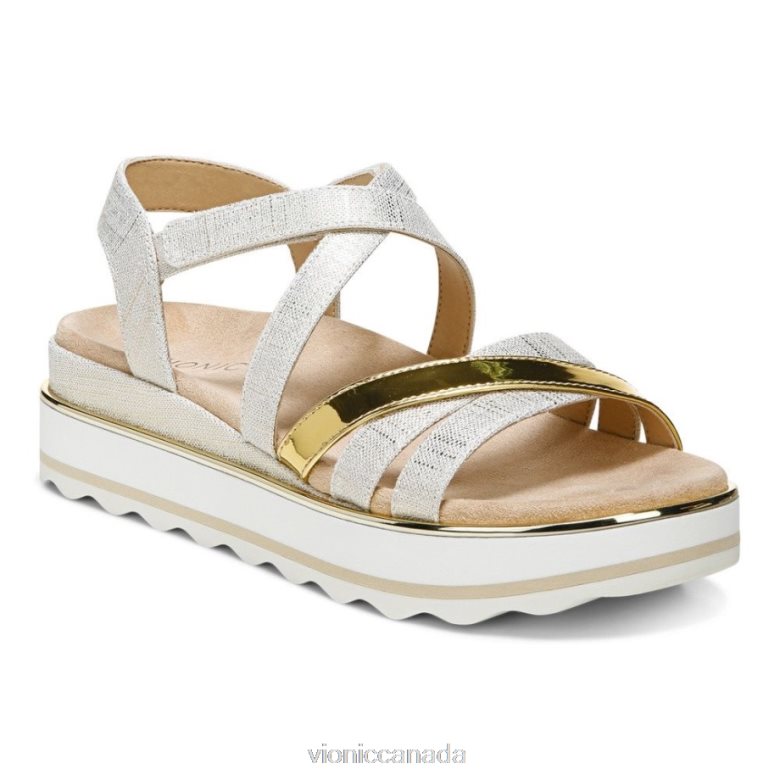 Vionic Kellyn Flatform Sandal 464266434 Marshmallow Vionic canada