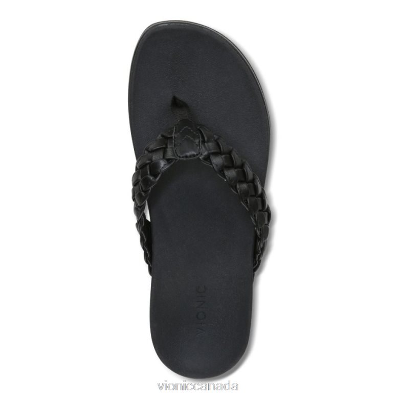 Vionic Kenji Platform Sandal 4642661322 Black Vionic boots canada