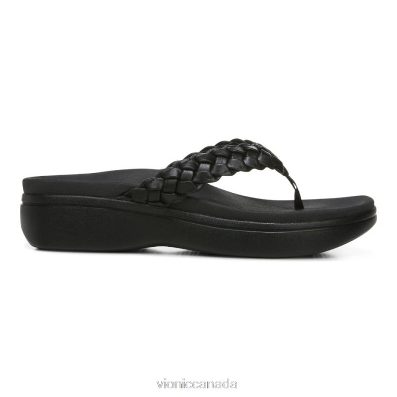 Vionic Kenji Platform Sandal 4642661322 Black Vionic boots canada