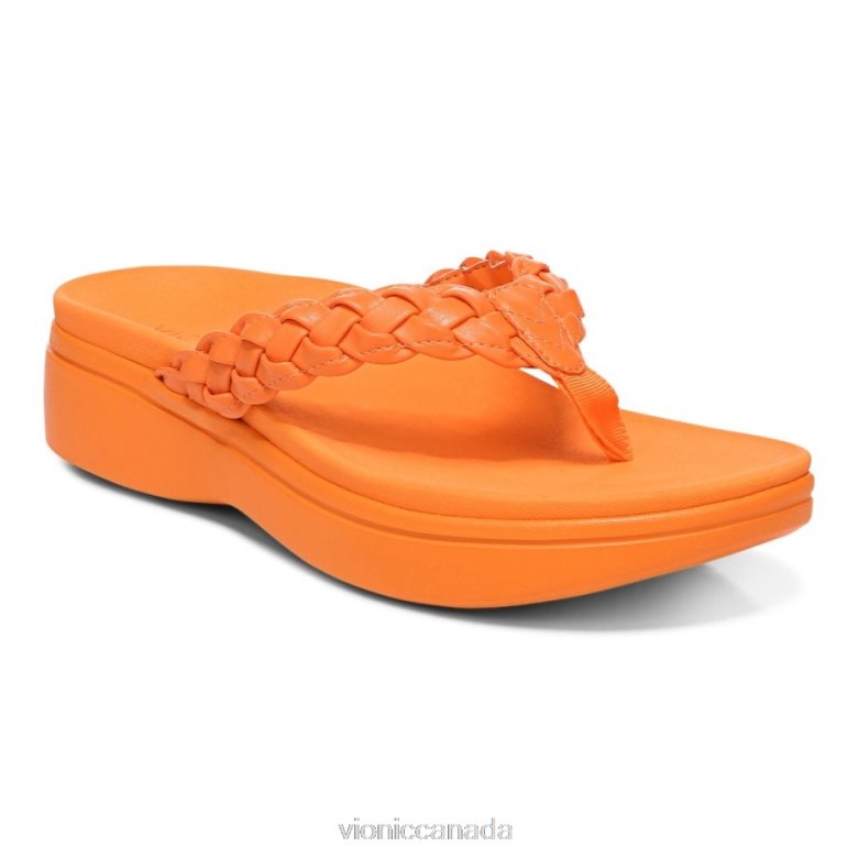 Vionic Kenji Platform Sandal 4642661323 Marigold Vionic calgary