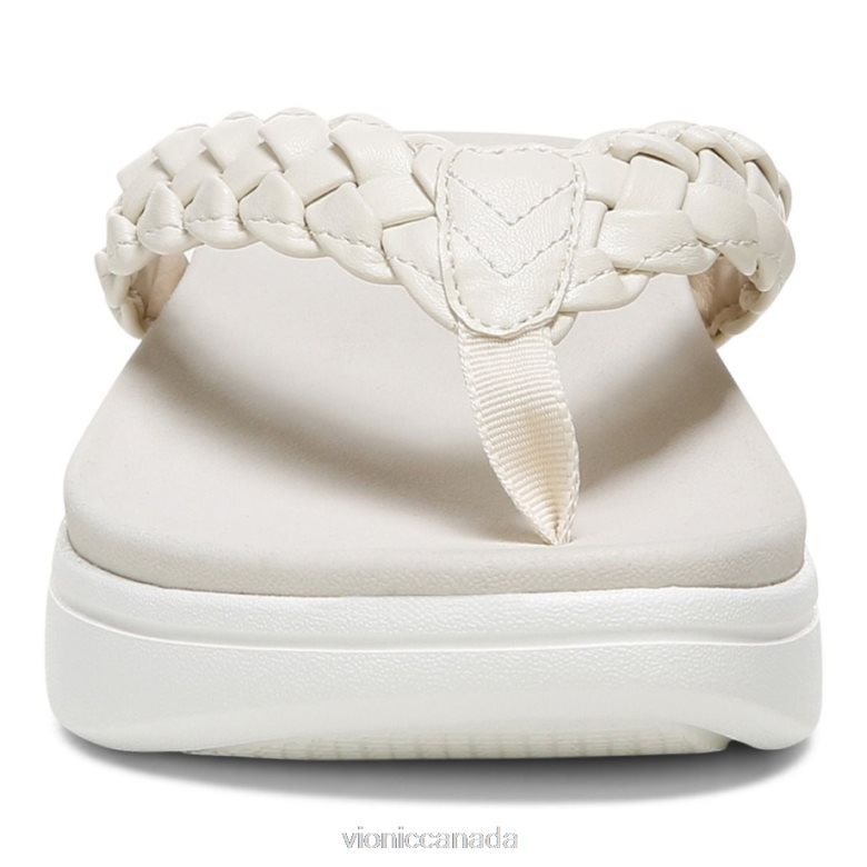 Vionic Kenji Platform Sandal 4642661324 Cream Vionic shoes calgary