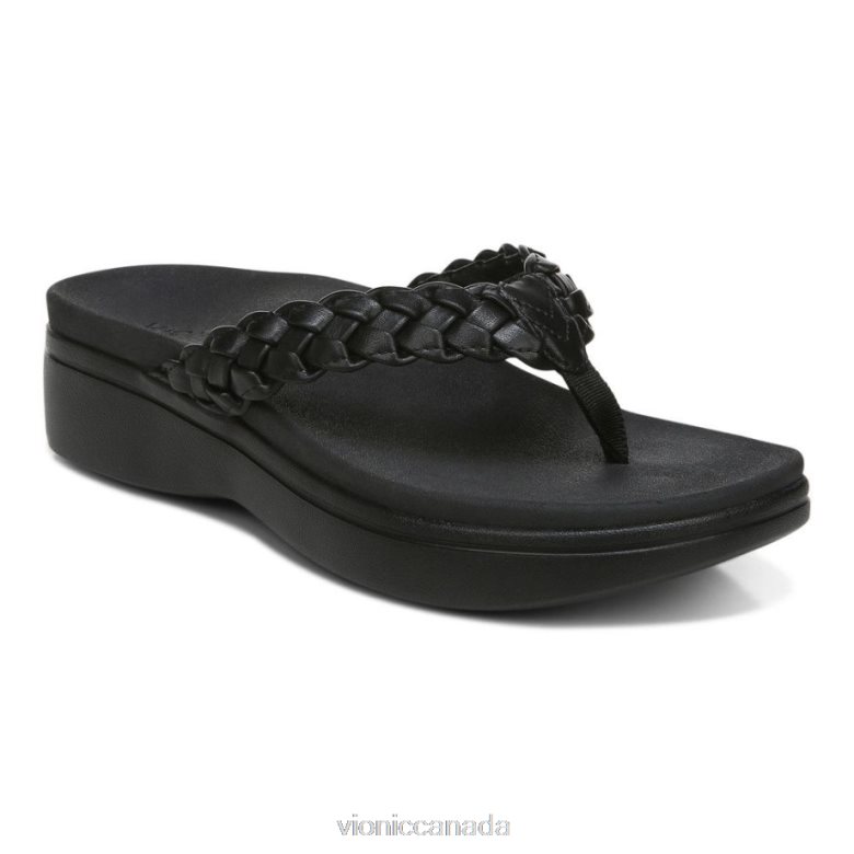 Vionic Kenji Sandal 464266437 Black Vionic shoes calgary
