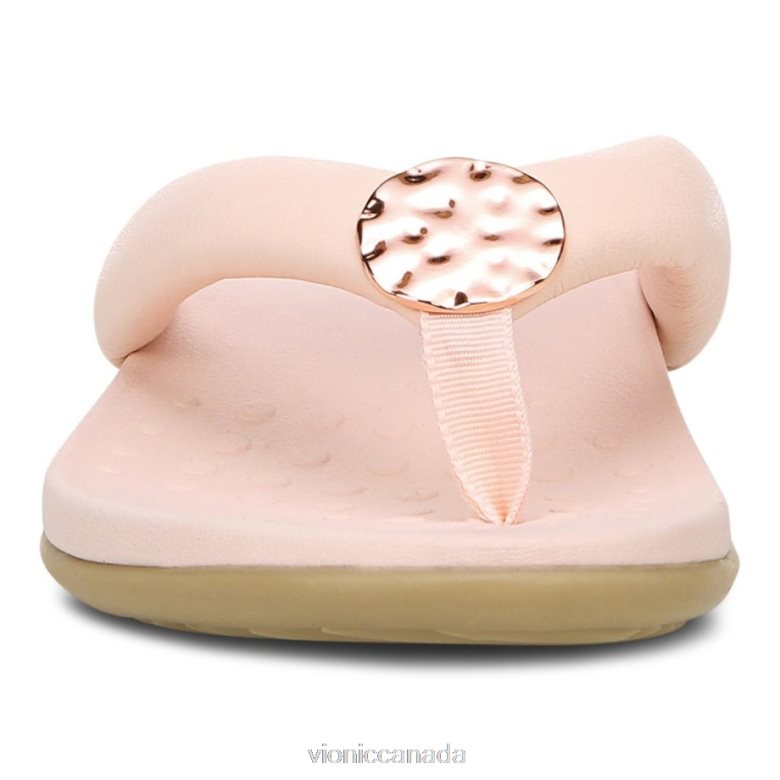Vionic Lida Toe Post Sandal 4642661280 Cloud Pink Vionic canada sale