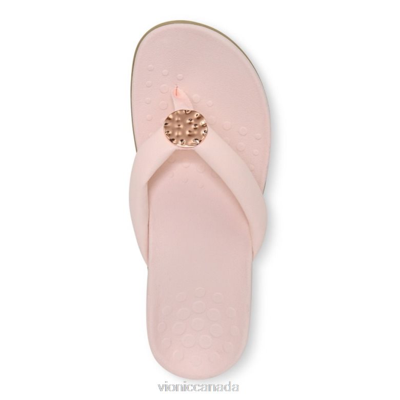 Vionic Lida Toe Post Sandal 4642661280 Cloud Pink Vionic canada sale