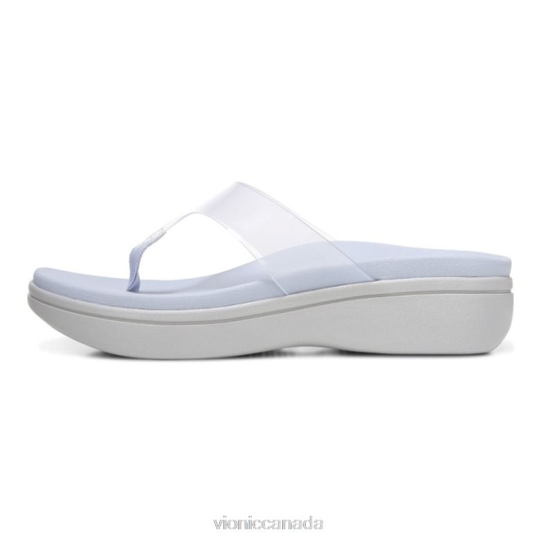 Vionic Luminous Platform Sandal 4642661425 Blue Haze Vionic canada