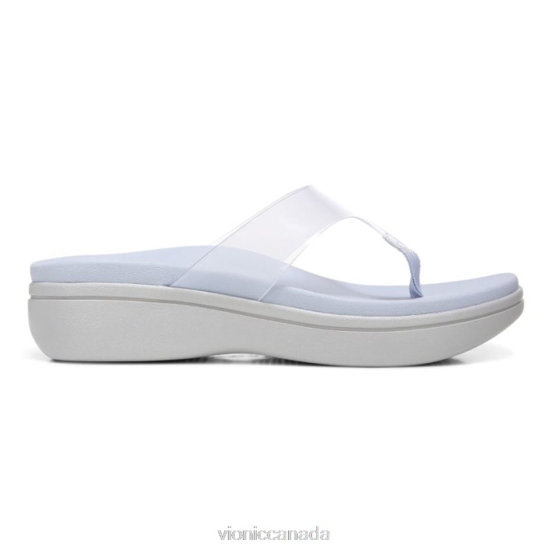 Vionic Luminous Platform Sandal 4642661425 Blue Haze Vionic canada