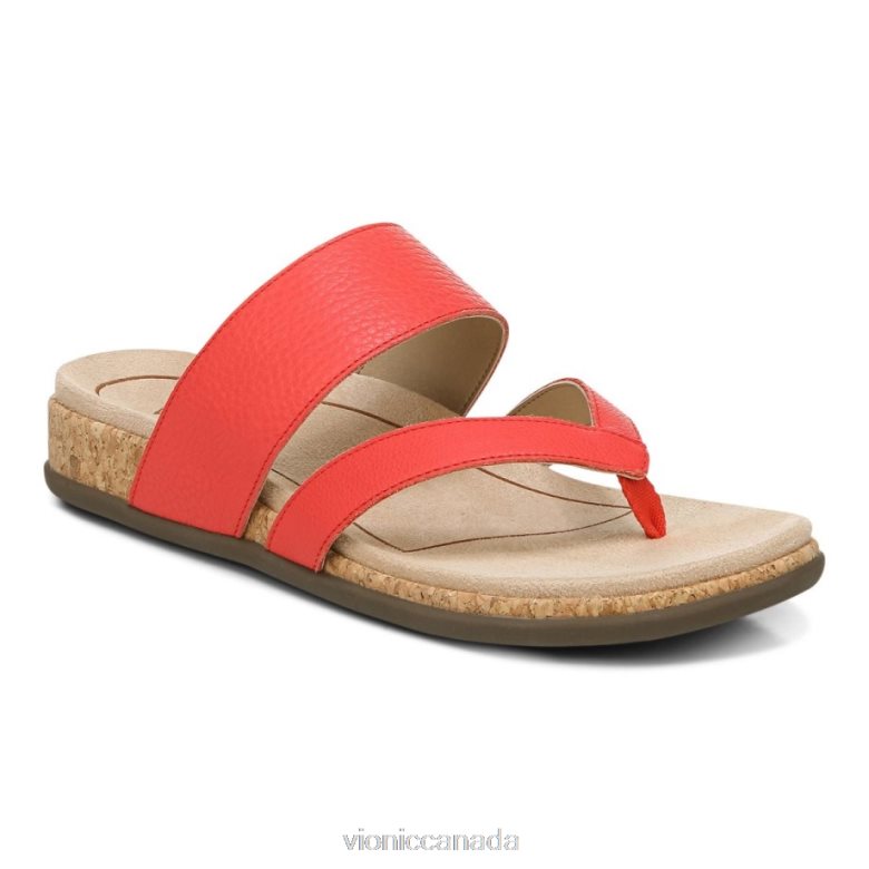 Vionic Marvina Sandal 4642661314 Poppy Vionic boots canada