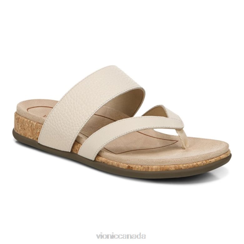 Vionic Marvina Sandal 4642661316 Cream Vionic shoes calgary