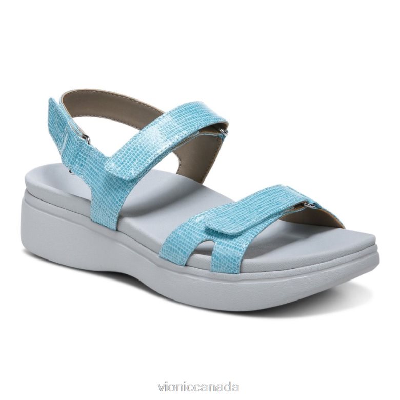 Vionic Nuala Sandal 464266521 Porcelain Blue Vionic sneakers