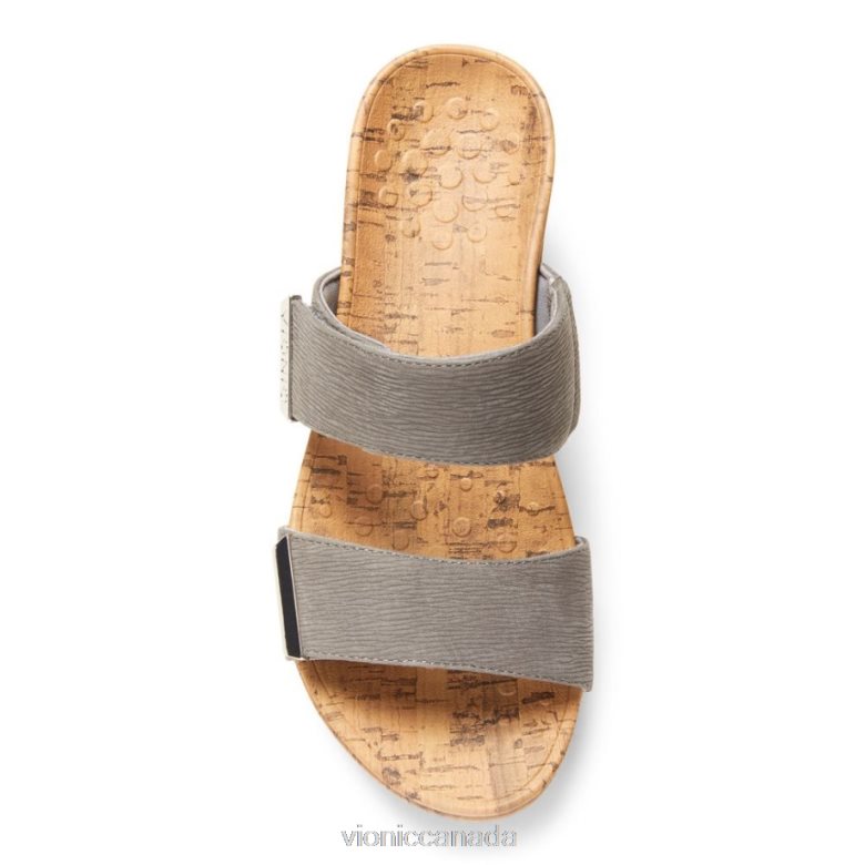 Vionic Pepper Wedge Heel 464266224 Slate Grey Vionic shoes calgary