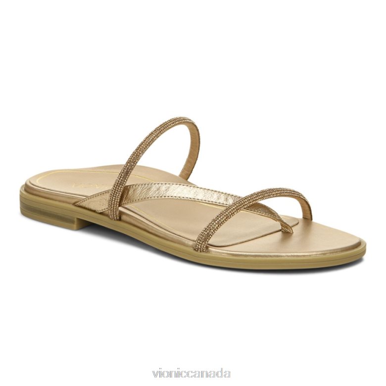 Vionic Prism Sandal 4642661413 Gold Vionic sandals canada