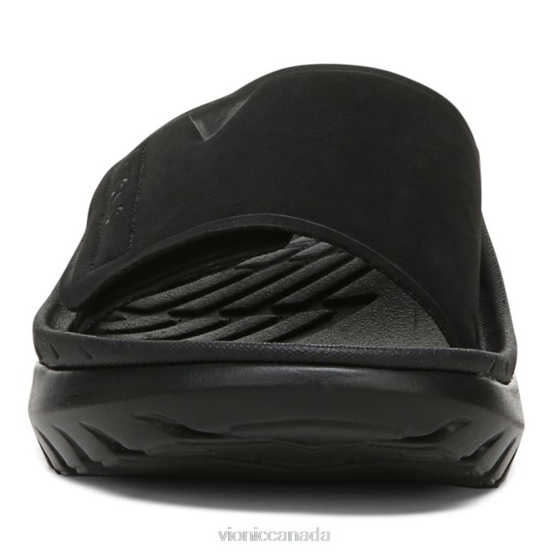 Vionic Rejuvenate All Gender Recovery Sandal 464266567 Black Vionic calgary