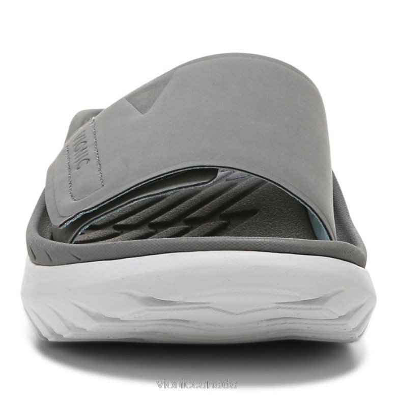 Vionic Rejuvenate All Gender Recovery Sandal 464266568 Charcoal Vapor Vionic shoes calgary