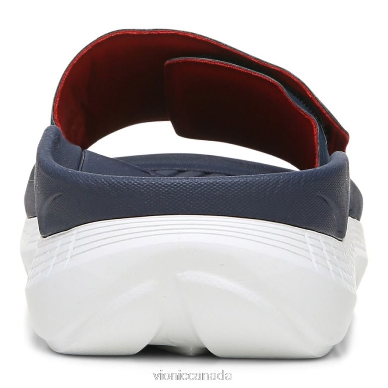 Vionic Rejuvenate All Gender Recovery Sandal 464266569 Navy Vionic sandals canada
