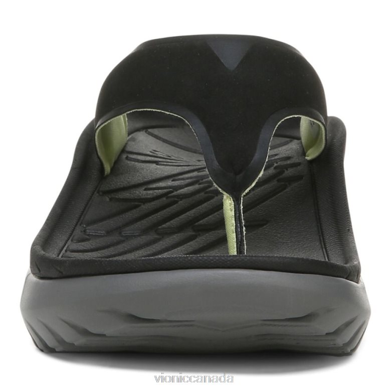Vionic Restore All Gender Recovery Sandal 464266575 Black Charcoal Vionic canada shoes
