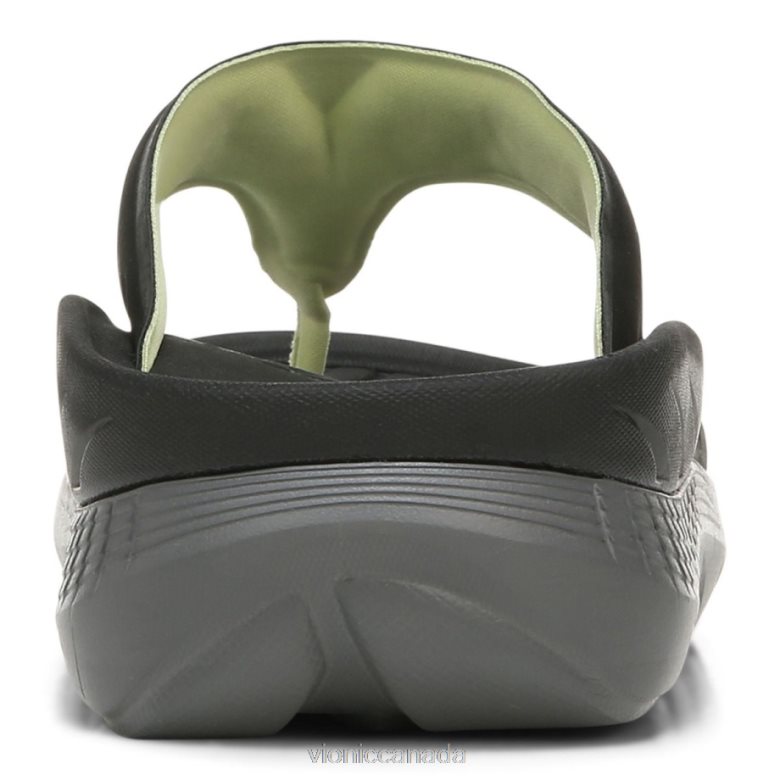 Vionic Restore All Gender Recovery Sandal 464266575 Black Charcoal Vionic canada shoes