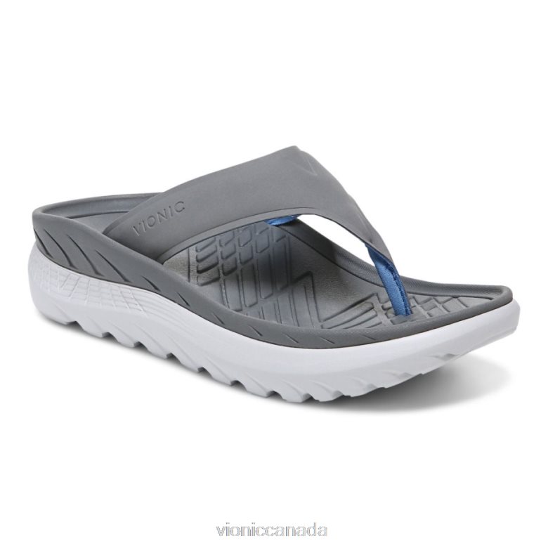 Vionic Restore All Gender Recovery Sandal 464266576 Charcoal Vapor Vionic canada sale