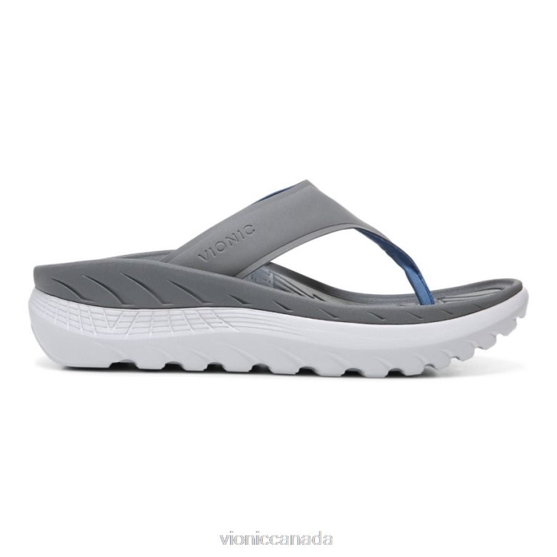 Vionic Restore All Gender Recovery Sandal 464266576 Charcoal Vapor Vionic canada sale