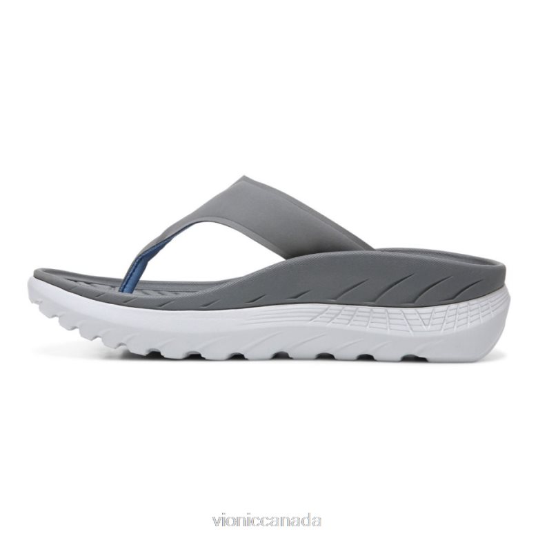 Vionic Restore All Gender Recovery Sandal 464266576 Charcoal Vapor Vionic canada sale