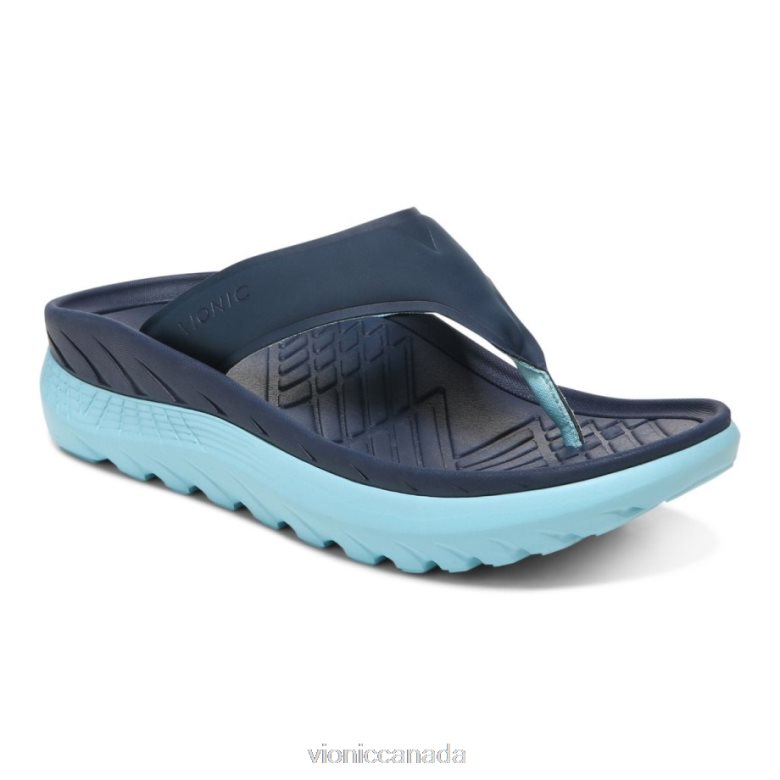 Vionic Restore All Gender Recovery Sandal 464266577 Navy Porcelain Vionic canada