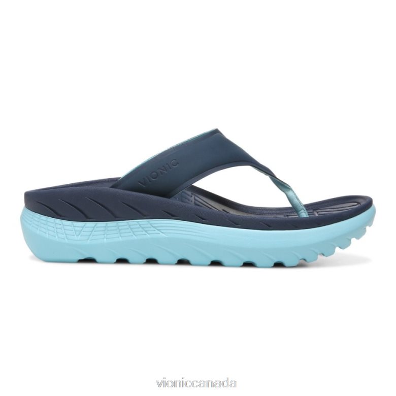 Vionic Restore All Gender Recovery Sandal 464266577 Navy Porcelain Vionic canada
